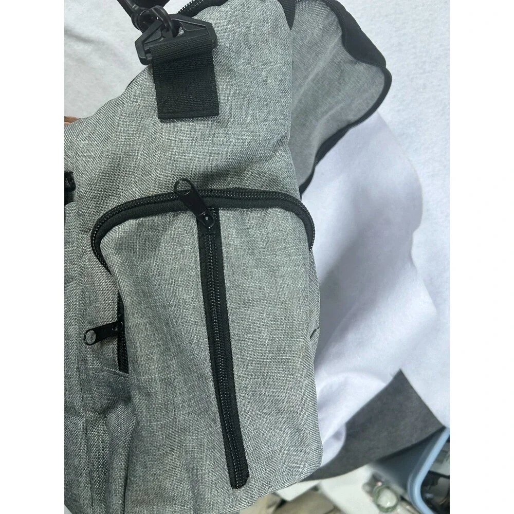 Modoker Suitcase Carry-On Travel Diaper Bag Handles Shoulder Strap Pockets